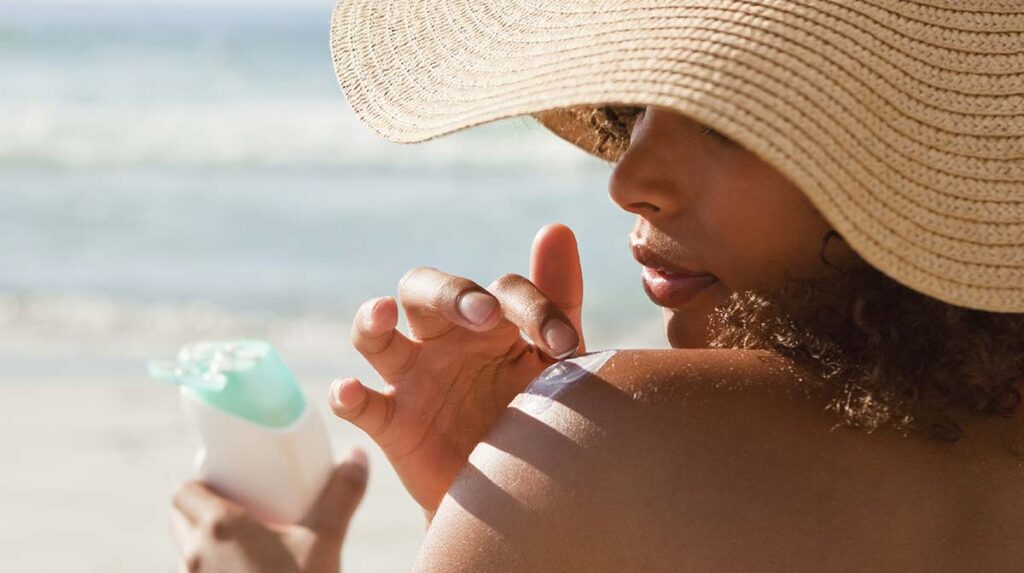 Escaping sun exposure