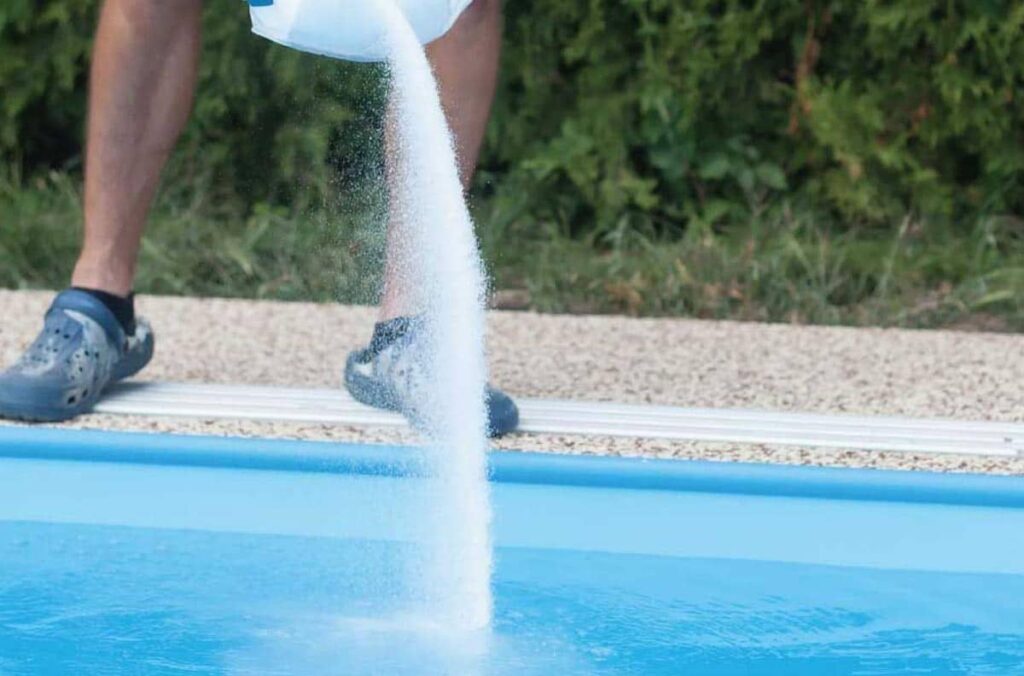 Add Chlorine and Fill with Water