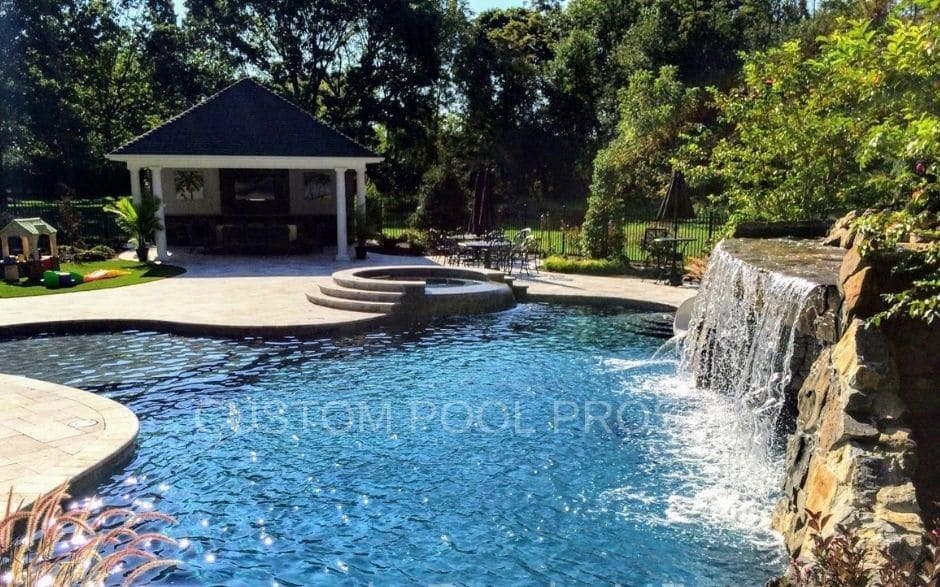 Pool builder Mercer county - Custom pool pros