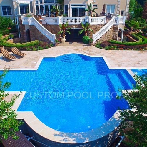 Procelain patio and paver - Custom pool pros