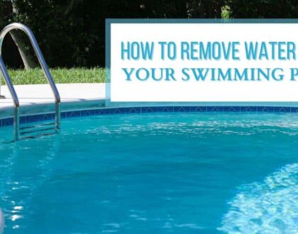 How to Remove Water from Swimming Pool