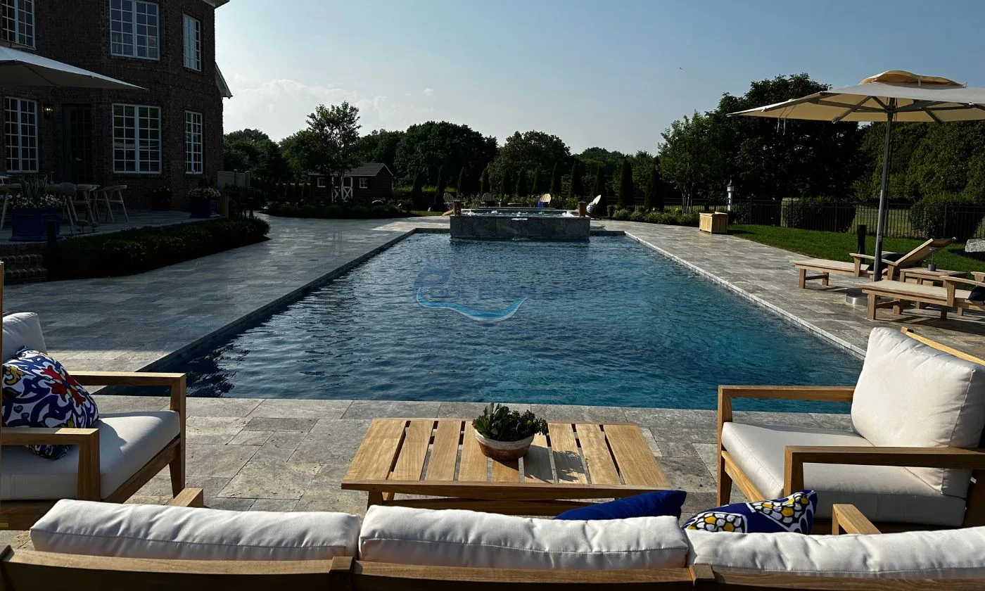 Inground pools built in New Jersey backyards